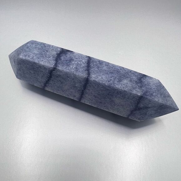 Blue Aventurine Double Terminated Meditation Wand (2) - Picture 5 of 10